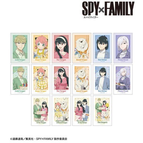『SPY×FAMILY』描き下ろし ホリデーパーティーver. トレーディングインスタントカメラ風イラストカード(単位/BOX)